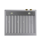 KUCHT KRH300-GL-C 30 po Hotte murale - avec commandes numériques - 900 CFM - Acier inoxydable/Or-Sortie de conduit ronde de 8 po pour de meilleures performances et une plus grande efficacité de ventilation
