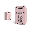 Kanto - Haut-parleurs de bureau de référence 100 W avec USB-C, RCA et Bluetooth 5.0 - Rose mat, Paquet de 2-Entrées Bluetooth 5.0, USB Type-C et RCA