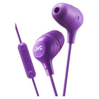 JVC – Écouteurs intra-auriculaires HA-FX38M Marshmallow, micro/télécommande, violet-Écouteurs intra-auriculaires