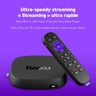 Roku - Lecteur de streaming Ultra 4K (2024)-«Streaming» cinématique: ce lecteur de «streaming» sur téléviseur vous apporte le cinéma dans votre salon avec des images spectaculaires 4K, HDR10+ et Dolby Vision, de même qu'un son immersif Dolby Atmos