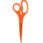 JAM Paper - Ciseaux de précision multi-usages robustes - 8 po - orange-Ciseaux à lame droite tout usage | Couleur orange