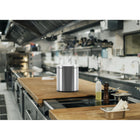 Gritt Commercial - Distributeur de lingettes de table - Acier inoxydable-Construction durable en acier inoxydable