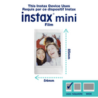 Fujifilm - Appareil instantané analogique INSTAX MINI 99 - Argent -Batterie rechargeable 