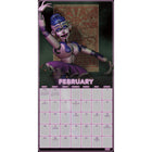 DateWorks - Calendrier Mural 16 Mois 2025 Five Nights at Freddy's - 12 po x 12 po - Anglais-13 images de haute qualité imprimées sur du papier Premium.