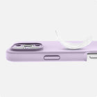 Avana - Coque Velvet avec MagSafe pour iPhone 16 Pro Max - Lavande-Protection contre les chutes de 10 pieds