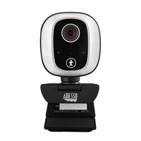 Adesso - CyberTrack M1 Webcam USB 1080p avec Suivi de Mouvement-Vidéo Full HD 1080p pour des images nettes et détaillées