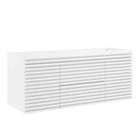 Modway - Render 48" Armoire de lavabo compatible avec un seul lavabo (non inclus) - Blanc-Vanité moderne du milieu du siècle