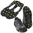 BIOS Living - Crampons à glace antidérapants - TG-Semelles aveccrampons speciaux antiderapants offrent une excellente traction sur la neigh ou la glace