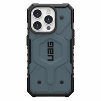 UAG - Étui Robuste Pathfinder MagSafe iPhone 15 Pro, Nuage Bleu-Module MagSafe intégré. Compatible avec Apple Pay