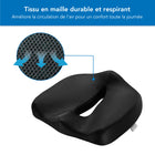 Mount-It - Coussin de siège Ergo Collection Premium Comfort-Dimensions: 17,72 po L x 14,96 po l x 5,12 po P