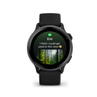 Garmin - vivoactive 6, ardoise avec bande noire-COACH SOMMEIL - Obtenez un score de sommeil et un coaching personnalisé pour déterminer vos besoins en sommeil et comment vous pouvez l'améliorer. Suivez même vos différentes phases de sommeil et vos siestes, et consultez plusieurs indicateurs clés tout au long de votre sommeil, comme votre VFC, pour mieux comprendre votre santé.