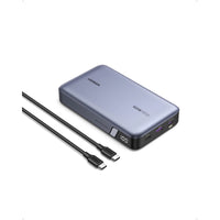 UGREEN - Chargeur portable Nexode 100 W 3 ports 20 000 mAh - Argent-Recharge ultra rapide de 100W : La batterie externe offre une puissance de sortie de 100W via le port USB-C1, permettant de recharger un MacBook Pro 16" à 42 % en seulement 30 minutes, ou un iPhone 15 à 60 % dans le même délai. Moins d’attente, plus de temps pour profiter de vos appareils.