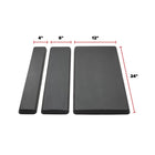 WeatherTech - Protecteur de mur de garage - 6 po x 24 po-Il est recommandé d’acheter la plus grande taille pour protéger l’avant de votre véhicule. Le protecteur est doté d’une texture subtile facile à nettoyer.