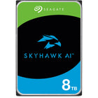 Seagate - Disque dur de surveillance interne SkyHawk AI 8 To 7 200 tr/min SATA III 3,5"-Le micrologiciel ImagePerfect AI ne génère aucune perte d’images tout en prenant en charge des charges de travail plus lourdes
