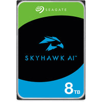 Seagate - Disque dur de surveillance interne SkyHawk AI 8 To 7 200 tr/min SATA III 3,5"-Le micrologiciel ImagePerfect AI ne génère aucune perte d’images tout en prenant en charge des charges de travail plus lourdes