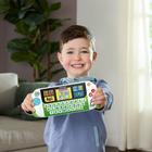 LeapFrog - Genius Fun, Ma Console Éducative -Anglais-Explore 20 jeux passionnants conçus pour développer les compétences essentielles à la maternelle, dont les lettres, les chiffres, les formes, les couleurs, la musique et la logique