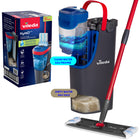 Vileda - H2prO Système de vadrouille à plat-Système à deux réservoirs pour séparer l’eau propre de l’eau sale à 100 %