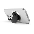 OhSnap - Snap 4 Luxe Support/Prise Extensible Pour Téléphone Cellulaire, Argent Pur-Aussi mince qu'une pièce de monnaie