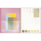 Cambridge - Agenda hebdomadaire/mensuel WorkStyle Balance 2026 - 11 po H x 8 1/2 po l - rose - bilingue-12 pages mensuelles avec onglet