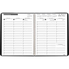 Mead - Cahier de rendez-vous hebdomadaire/mensuel 2026 - 11 po H x 8 1/2 po l - couleurs assorties - bilingue-Reference des mois passe et futur