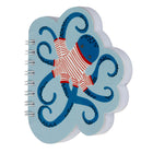 Pep Rally - Cahier de notes Diecut, pieuvre -Pratique pour une utilisation quotidienne