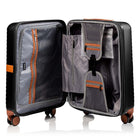 Champs - Vintage II Ensemble de Bagages 3 Pièces - Noir-Poignée télescopique