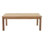 Modway - Marina Terrasse extérieure Teck Table basse rectangulaire - Naturel-Teck de qualité A