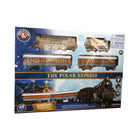 Lionel - Coffret mini train-Polar Express-Les sons en boucle incluent : souffle de vapeur/sifflet/cloche, 3 annonces personnalisées THE POLAR EXPRESS™, « Tous à bord, c'est le Polar Express ! », « Billets, billets s'il vous plaît ! » et "Je suis le roi du pôle Nord!"