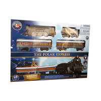 Lionel - Coffret mini train-Polar Express-Les sons en boucle incluent : souffle de vapeur/sifflet/cloche, 3 annonces personnalisées THE POLAR EXPRESS™, « Tous à bord, c'est le Polar Express ! », « Billets, billets s'il vous plaît ! » et "Je suis le roi du pôle Nord!"