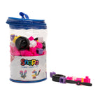 Snapo - Kit de création de blocs de construction Licorne - 200 pièces-Nous sommes 100 % recyclables, produits dans une usine à déchets quasi nuls et contenons en moyenne au moins 20 % de matériaux recyclés