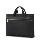 Samsonite - 14,1 po Mobile Solutions 2 Malette Fine Convertible - noir- La doublure de ce produit a été fabriquée à partir de tissu en polyester recyclé, fabriqué à partir de bouteilles en plastique utilisées par les consommateurs. 