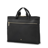 Samsonite - 14,1 po Mobile Solutions 2 Malette Fine Convertible - noir- La doublure de ce produit a été fabriquée à partir de tissu en polyester recyclé, fabriqué à partir de bouteilles en plastique utilisées par les consommateurs. 