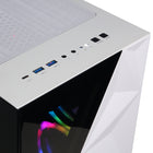 CyberPowerPC - Ordinateur de bureau de jeu - AMD Ryzen 7 9700X - NVIDIA GeForce RTX 5060 Ti 8 Go - 16 Go DDR5 - Disque SSD PCIe 4,0 de 1 To - Blanc-1 To SSD NVMe PCIe 4,0