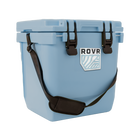 RovR - CoolR 25 Glacière rigide pintes avec bandoulière - Pacifique sud-Les loquets RapidLock créent un joint étanche à l’air et offrent un accès rapide et facile à utiliser à la fête
