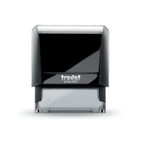 Trodat Timbre autoencreur climatiquement neutre, 4913, 5 lignes, 7/8 po x 2 3/8 po-Créez votre propre timbre - le site Web Trodat vous fournit un processus détaillé convivial