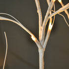 Outsunny - Arbre de bouleau lumineux 5 pi avec 58 LED et 8 modes d’éclairage - blanc-L'indice de protection IP44 lui permet d'être utilisé à l'extérieur 