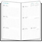 W. Maxwell - Agenda 2026 Troi - 3 po x 6 po - Abricot - Bilingue-1 semaine sur 2 pages