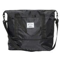 Nicci - Sac extensible Travel Weekender Duffel - Noir -Trois poches avant