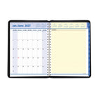 AT-A-GLANCE - Cahier de rendez-vous hebdomadaire/mensuel QuickNotes 2027 - 10 7/8 po H x 8 1/4 po l - noir - bilingue-Hebdomadaire : une semaine sur deux pages avec week-end complet et colonne QuickNotes, mensuel : mois complet sur la page gauche et zone QuickNotes sur la page droite