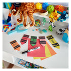 Crayola - Papier de bricolage - 10 couleurs - 120 feuilles-Le papier construction Crayola est sécuritaire et non toxique pour les enfants de 3 ans et plus