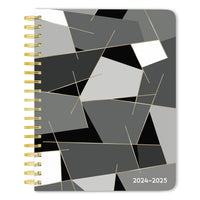 BrownTrout - 2024-2025 Plato Académique Stylo & Encre Hebdomadaire/Mensuel Planificateur de Bureau - 15.2 x 19.7 cm-Beaucoup d'Espace - Chaque jour prévoit beaucoup d'espace pour que vous puissiez y inscrire votre planning, vos notes et vos rendez-vous