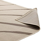 Modway - Surge Swirl Abstract Intérieur et Extérieur Tapis de comédie 8 pi l x 10 pi L - Beige clair et beige foncé-8