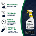 RMR Solutions - Nettoyant pour baignoires et carreaux - 946 ml (32 oz)-Le Nettoyant pour baignoires et carreaux RMR offre une grande variété d'applications. Utilisez-le sur les carreaux, le coulis, les éviers, la baignoire, les drains et bien plus encore!