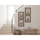 Decent Living - Cadre photo en bois massif - Couleur noyer - 14x18pouce - Paquet de 2-6