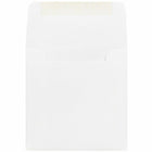 JAM Paper - Enveloppes d'invitation carrées - 4,5 po x 4,5 po - Blanc - 50/paquet (439911145I)-Quantité : 50 enveloppes par paquet
