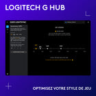 Logitech - Souris de jeu RVB programmable  G203 Prodigy - noire-Les boutons principaux mécaniques sont tendus par des ressorts métalliques durables pour des performances et des sensations fiables, avec des clics nets et un retour précis