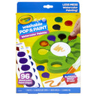 Crayola - Peinture pop lavable aquarelle walette-COULEURS CRAYOLA : Profitez des couleurs Crayola classiques avec 16 bandes de peinture en 8 couleurs, dont 2 de chaque couleur avec 6 éclats par bande.
