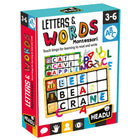 Headu - Bingo tactile Montessori Lettres et mots - Ensemble de 133-Lire et écrire l'alphabet