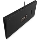 Adesso - 510HB Clavier USB Mini avec Hub USB intégré - noir-Hub USB intégré pour connecter plusieurs appareils