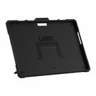 UAG - Étui Robuste Metropolis Surface Pro 11/10/9, Noir-Compatible avec le clavier Microsoft Surface Type Cover - Clavier en métal et clavier en Alcantara